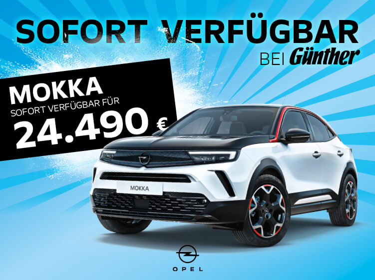Angebot Opel Mokka sofort verfügbarer Lagerwagen